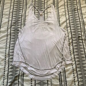 We The Free | White Racerback Tank Top Size Medium